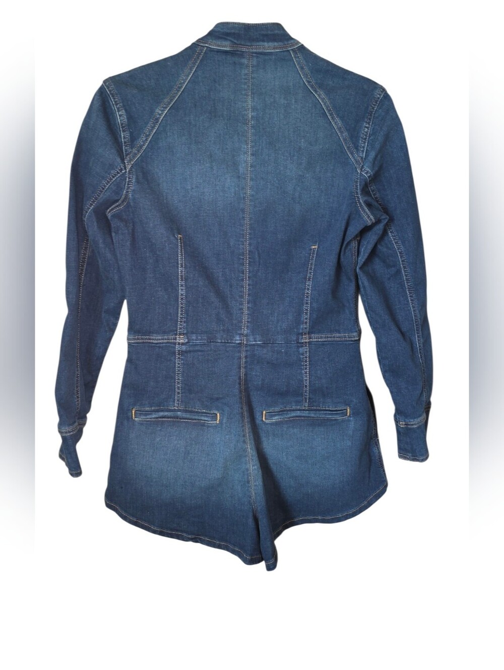 New Free People On The Run Moto Playsuit Medium - Picture 7 of 8